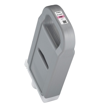 Cartucho de tinta cinzento com etiqueta Canon PFI-1700PM 700ml