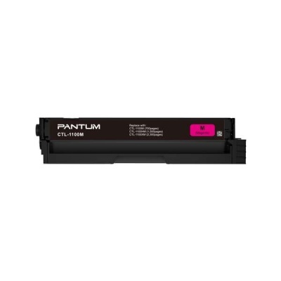 Cartucho de toner Pantum CTL-1100M magenta em plástico preto