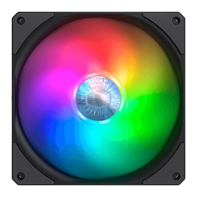 Ventoinha de computador com iluminação LED colorida