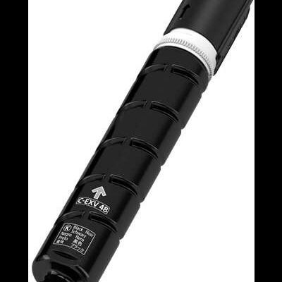 Cartucho de toner preto para impressora com texto C-EXV 48