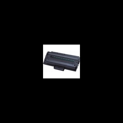 Toner preto para impressora com detalhe verde