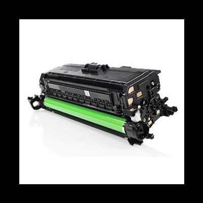 Cartucho de toner preto com cilindro verde