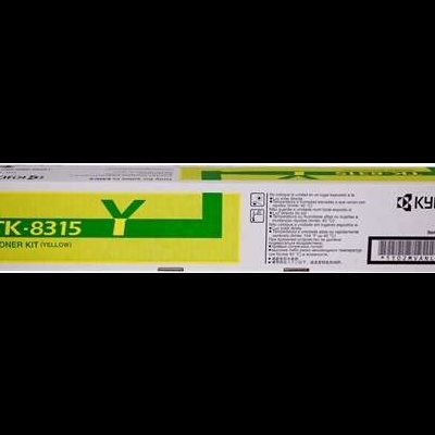 Embalagem Kyocera TK-8315 toner amarelo para impressora 2500i