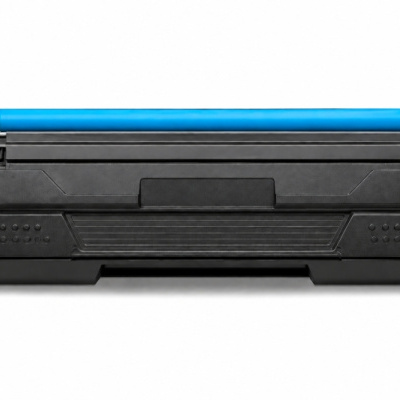 Cartucho de toner preto com cilindro azul para impressora
