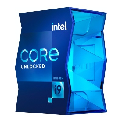 Embalagem azul para processador Intel Core i9 11th Gen desbloqueado