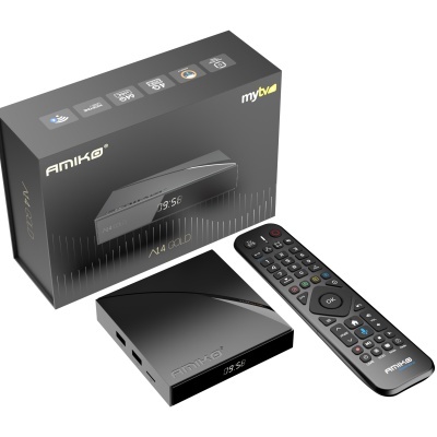 Receptor&#x20;Amiko&#x20;A14&#x20;GOLD&#x20;-&#x20;4GB&#x2F;64GB&#x20;-&#x20;Android&#x20;14&#x20;-&#x20;Box&#x20;IPTV&#x20;-&#x20;MyTV&#x20;3&#x20;-&#x20;4K&#x20;HDR10