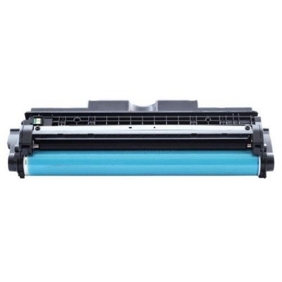 Cartucho de toner preto para impressora com cilindro azul
