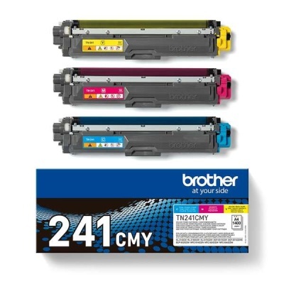 Tinteiros para impressora Brother cores CMY com caixa TN241CMY