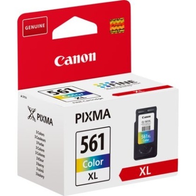 Embalagem de tinta Canon PIXMA 561 XL Color para impressora