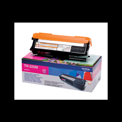 Cartucho toner Brother TN-325M magenta com caixa colorida
