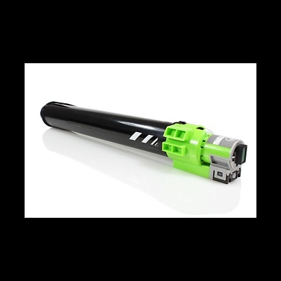 Cartucho de toner preto para impressora com componente verde