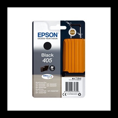 Cartucho de tinta Epson Black 405 em embalagem blister