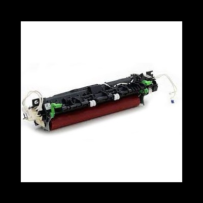 Componente de impressora com rolete vermelho e detalhe em verde e branco