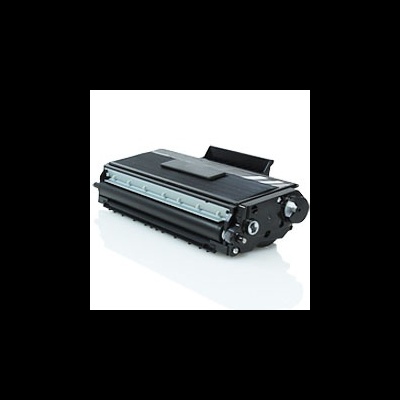 Cartucho de toner preto para impressora com detalhes em plástico e metal