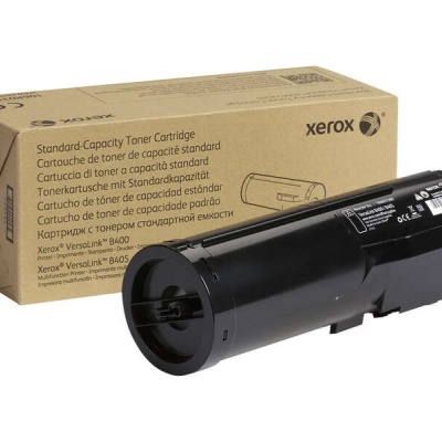 Cartucho de toner preto Xerox Versalink com caixa de cartão castanho