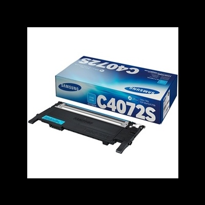 Cartucho de toner Samsung C4072S preto em caixa azul