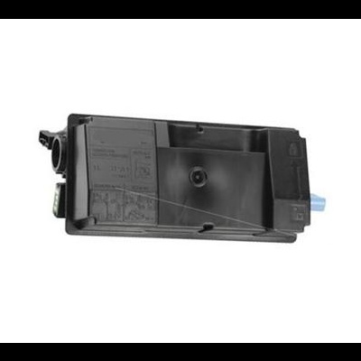 Cartucho de toner preto para impressora sobre fundo branco