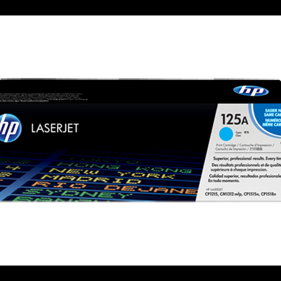Embalagem de cartucho HP LaserJet 125A CB541A