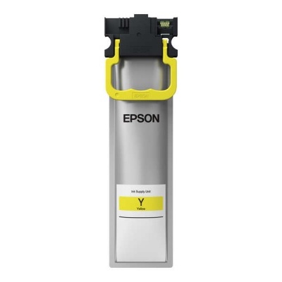 Cartucho de tinta Epson amarelo para impressora com pega amarela