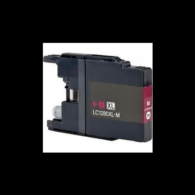 Cartucho de tinta preto e magenta LC1280XL-M para impressora