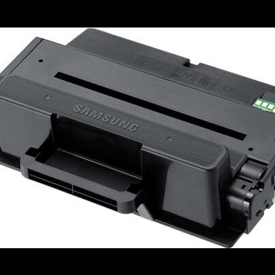 Cartucho de toner preto Samsung em plástico com chip