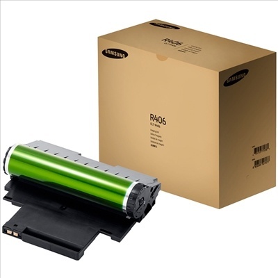 Cilindro de toner verde e caixa Samsung R406