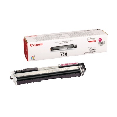 Cartucho de toner Canon 729 magenta com embalagem