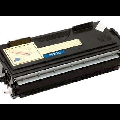 Toner de impressora preto com etiquetas e texto TN-1075