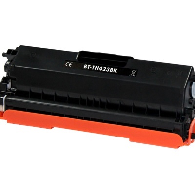 Cartucho de toner preto para impressora BT-TN423BK com proteção laranja