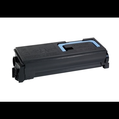 Cartucho de toner preto para impressora com partes azuis