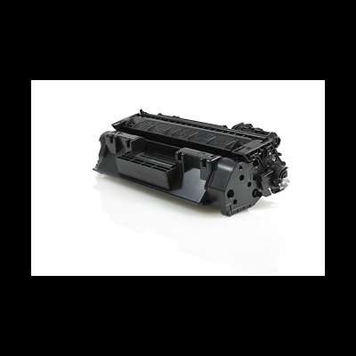 Toner preto para impressora sobre fundo branco