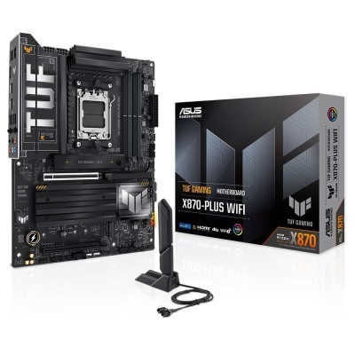 Placa mãe ASUS TUF Gaming X870-PLUS WIFI com embalagem e antena
