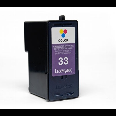 Cartucho de tinta colorida Lexmark 33