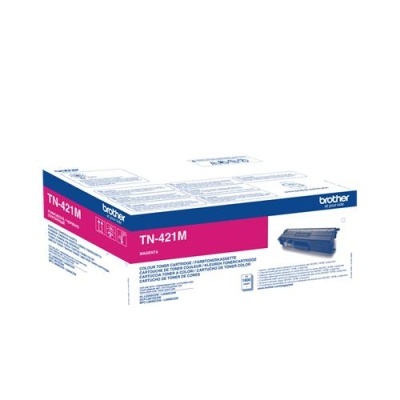 Caixa de cartucho de toner Brother TN-421M magenta