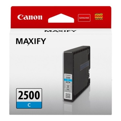 Embalagem de tinteiro Canon MAXIFY 2500 azul