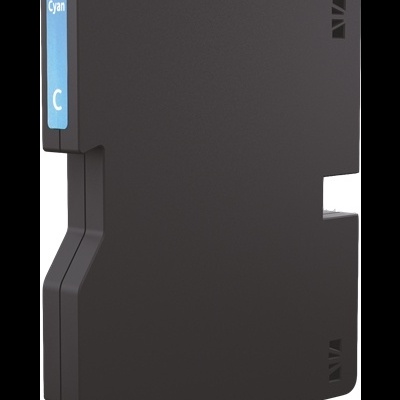 cartucho de tinta preto para impressora com etiqueta azul Cyan XP6