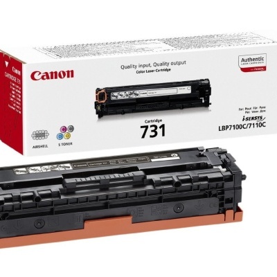 Toner Canon Cartridge 731 preto com embalagem