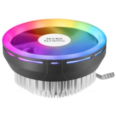 Cooler para PC com ventoinha RGB e dissipador de alumínio