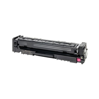 Toner de impressora preto com detalhe rosa