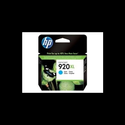 Embalagem de tinta HP 920XL ciano para impressora