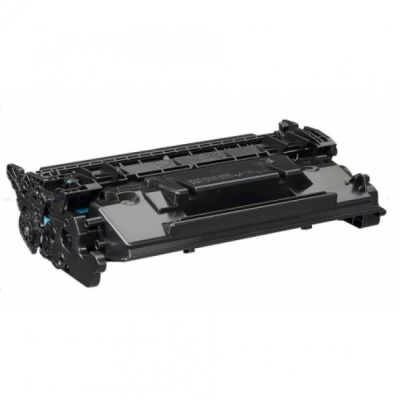 Cartucho de toner preto rectangular com textura lisa
