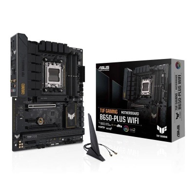 Placa-mãe ASUS TUF GAMING B650-PLUS WIFI com embalagem