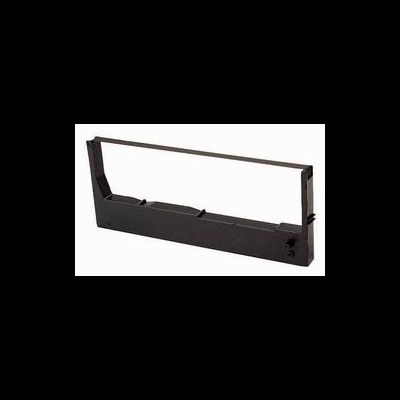 Fita de toner preta para impressora com estrutura em plástico preto