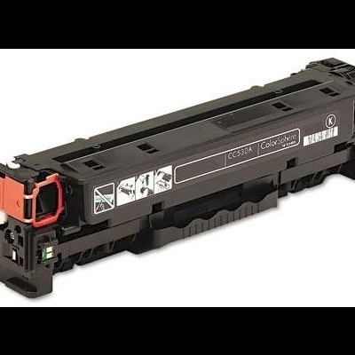 Cartucho de toner preto para impressora CC530A ColorSphere