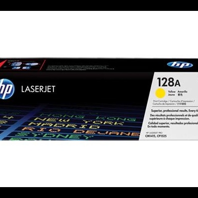 Toner HP LaserJet 128A amarelo embalagem