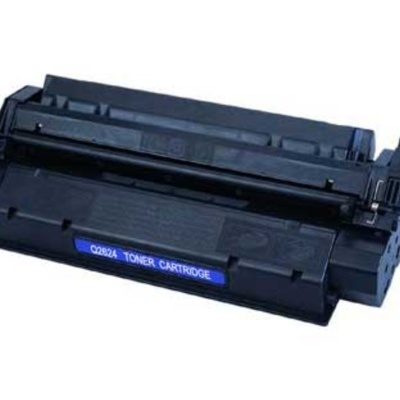 Cartucho de toner preto com etiqueta azul