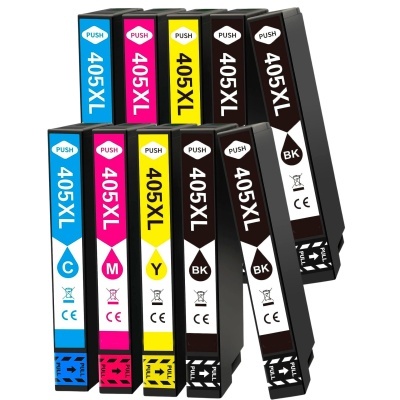 Conjunto&#x20;10&#x20;Tinteiros&#x20;Epson&#x20;405&#x20;XL&#x20;Compat&#x00ED;veis