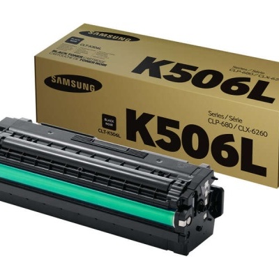 Toner preto Samsung K506L com caixa castanha