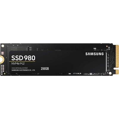 Disco SSD Samsung 980 NVMe M.2 250GB preto