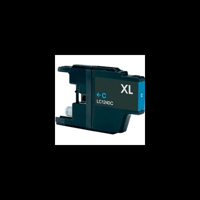 Cartucho de tinta azul XL LC1240C para impressora